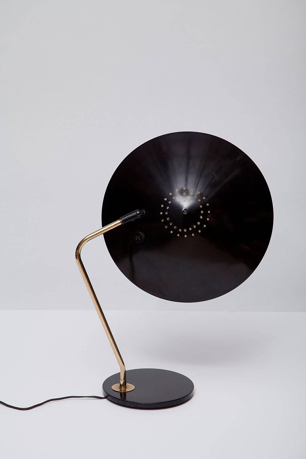 Enameled Desk Lamp by Gerald Thurston for Lightolier