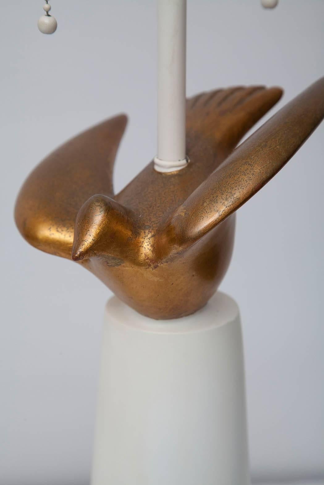 Pair of 1970's Sirmos Dove Lamps 2