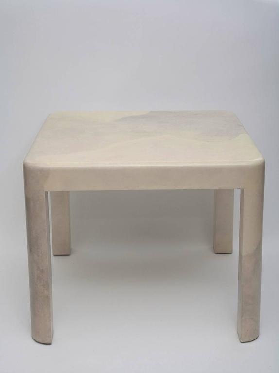 Parchment Game Table, Fully Restored at 1stDibs