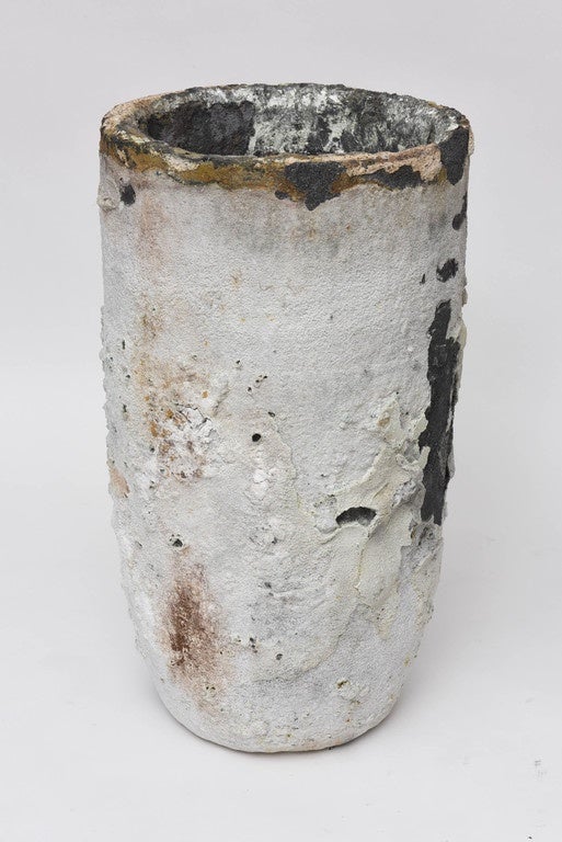Pair of Large Foundry Crucibles 1