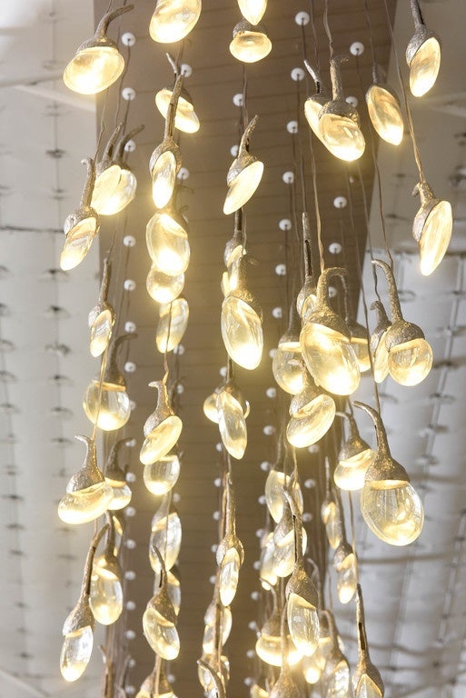 112-Light Seed Cloud Chandelier by Ochre In Excellent Condition In North Miami, FL