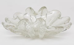 Large Murano Glass Centerpiece Bowl by Ercole Barovier