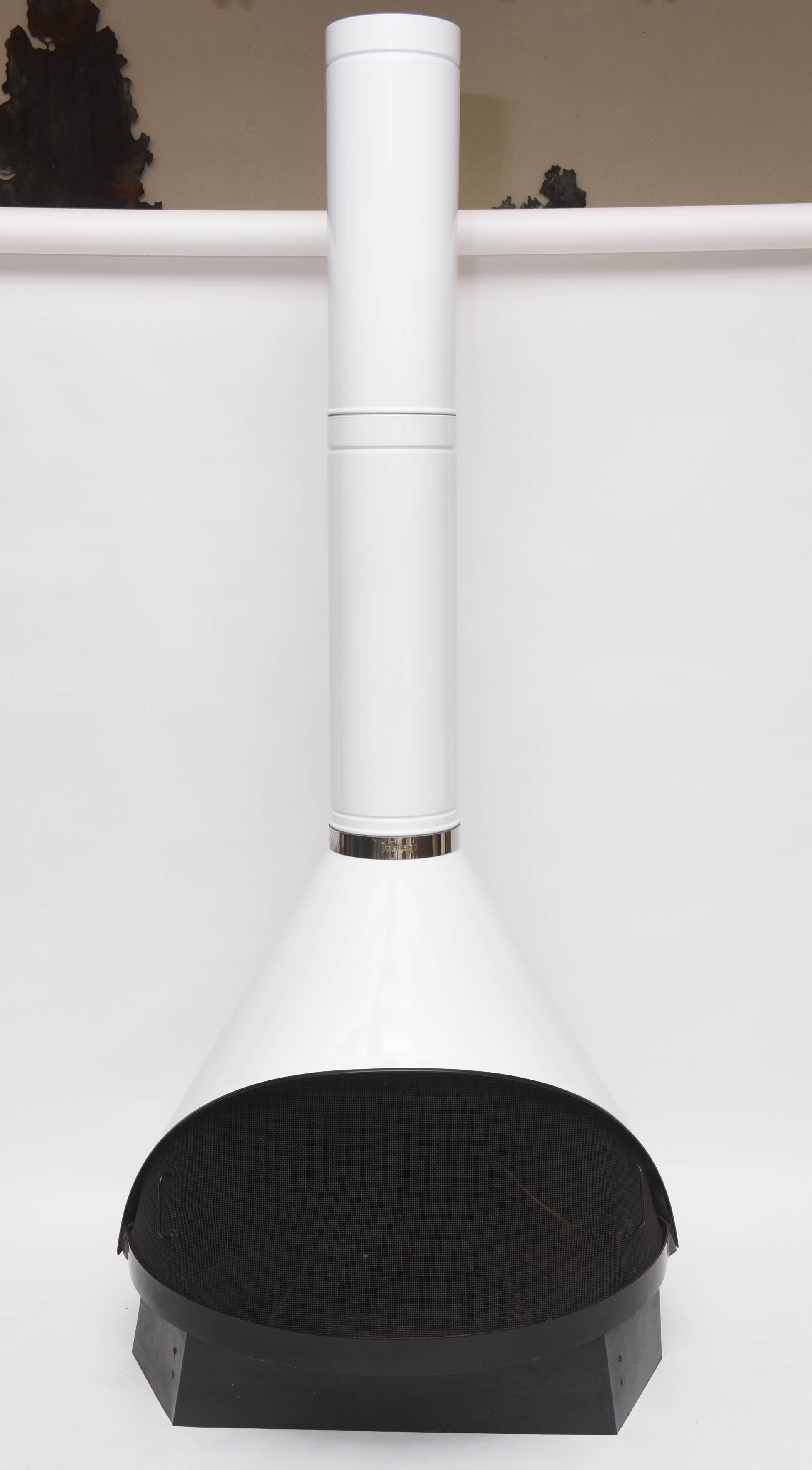 1970s Free-Standing "Kiva" Gas Fireplace by Preway
