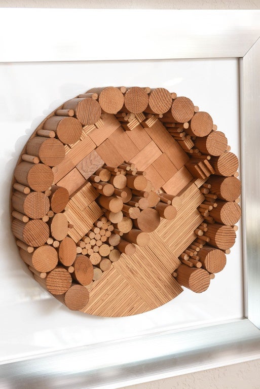 Dimensional Wood Wall Sculptures by Greg Copeland For Sale at 1stdibs