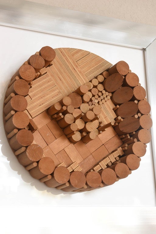 Dimensional Wood Wall Sculptures by Greg Copeland For Sale at 1stdibs