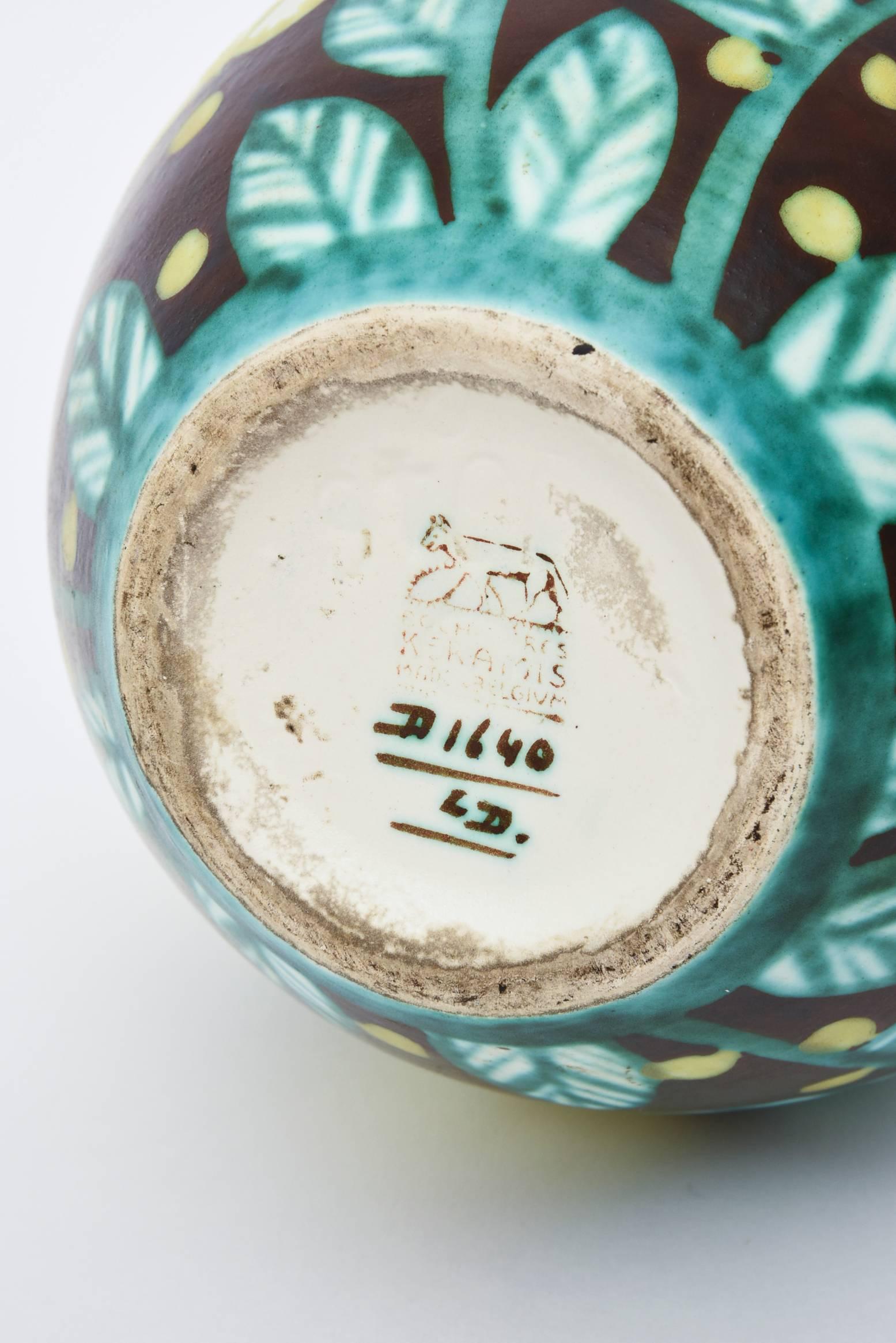 Belgian Keramis Ceramic/Vessel/Object 4