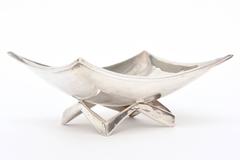 Hallmarked Sterling Silver Modernist Bowl