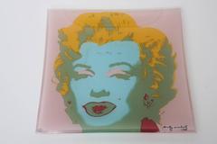 Andy Warhol "Marilyn Monroe" Glass Serving Plate/ Tray