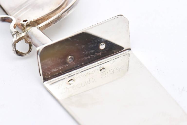 Sterling Silver and Opal Bookmarks Handwrought at 1stDibs