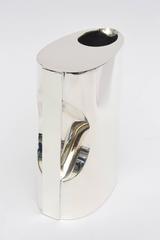 Vintage signiert Sterling Silber Modernist gestempelt Modernist skulpturale Krug