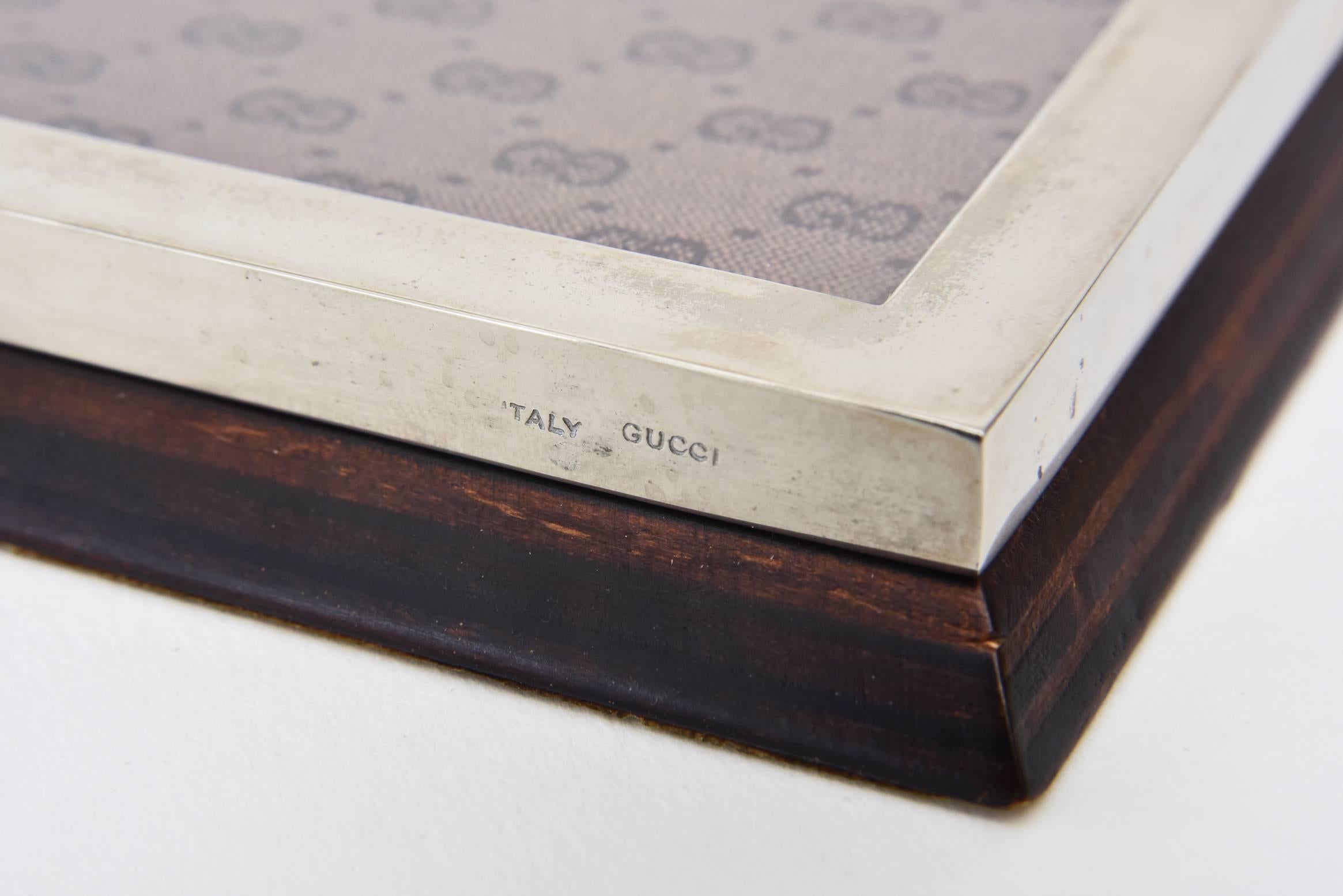 Gucci - Porte-revues et accessoires de bureau vintage en vente 2