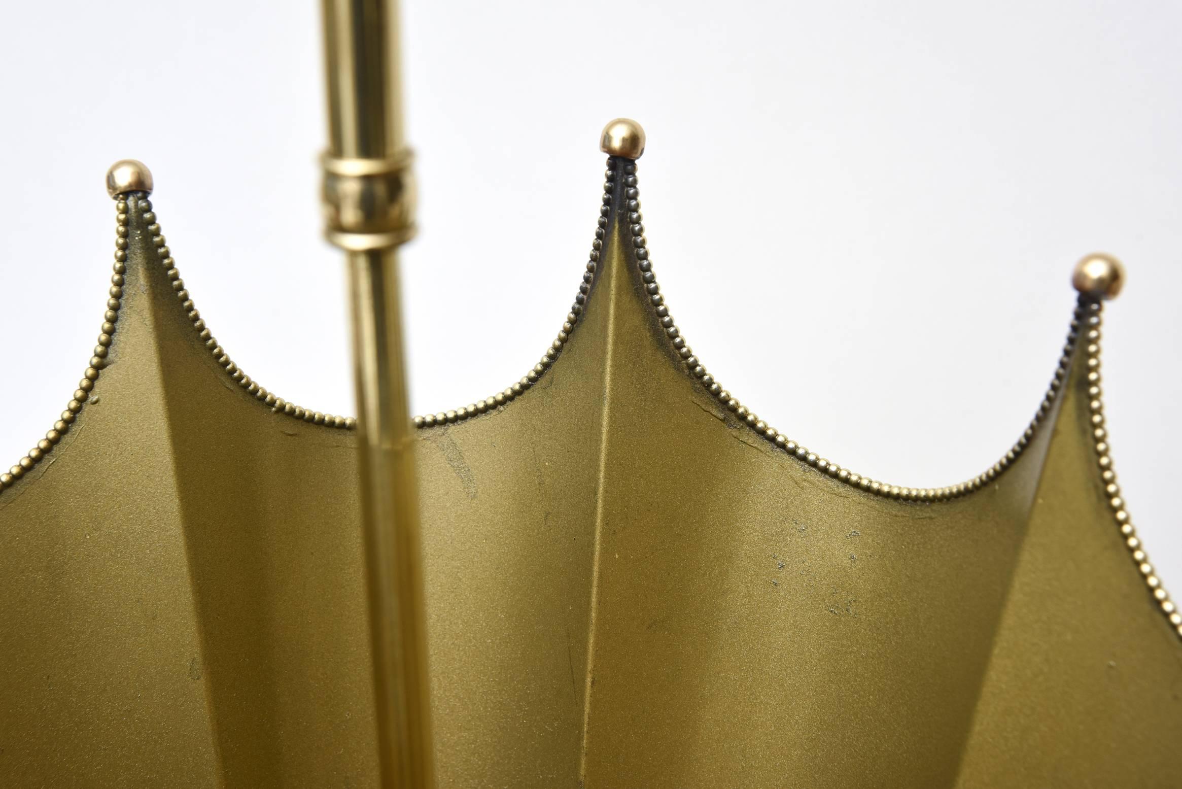 Italian Brass Vintage Umbrella Stand/Holder / SATURDAY SALE 1