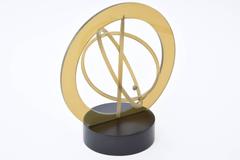 Lucite and Wood Danish Kinetic Atomic Sculpture Mid-Century Modern