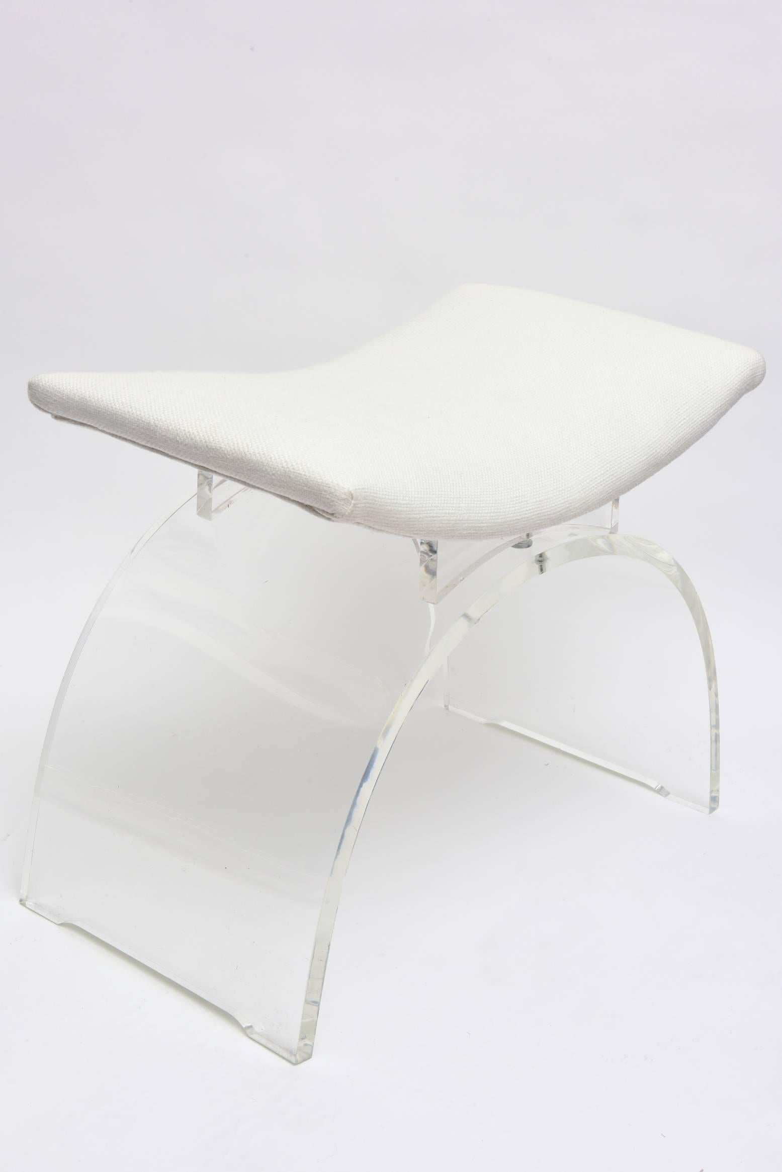 upholstered bench stool