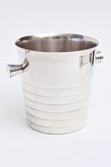 Christofle Silver Plate Champagne Ice Bucket Wine Cooler Barware Vintage