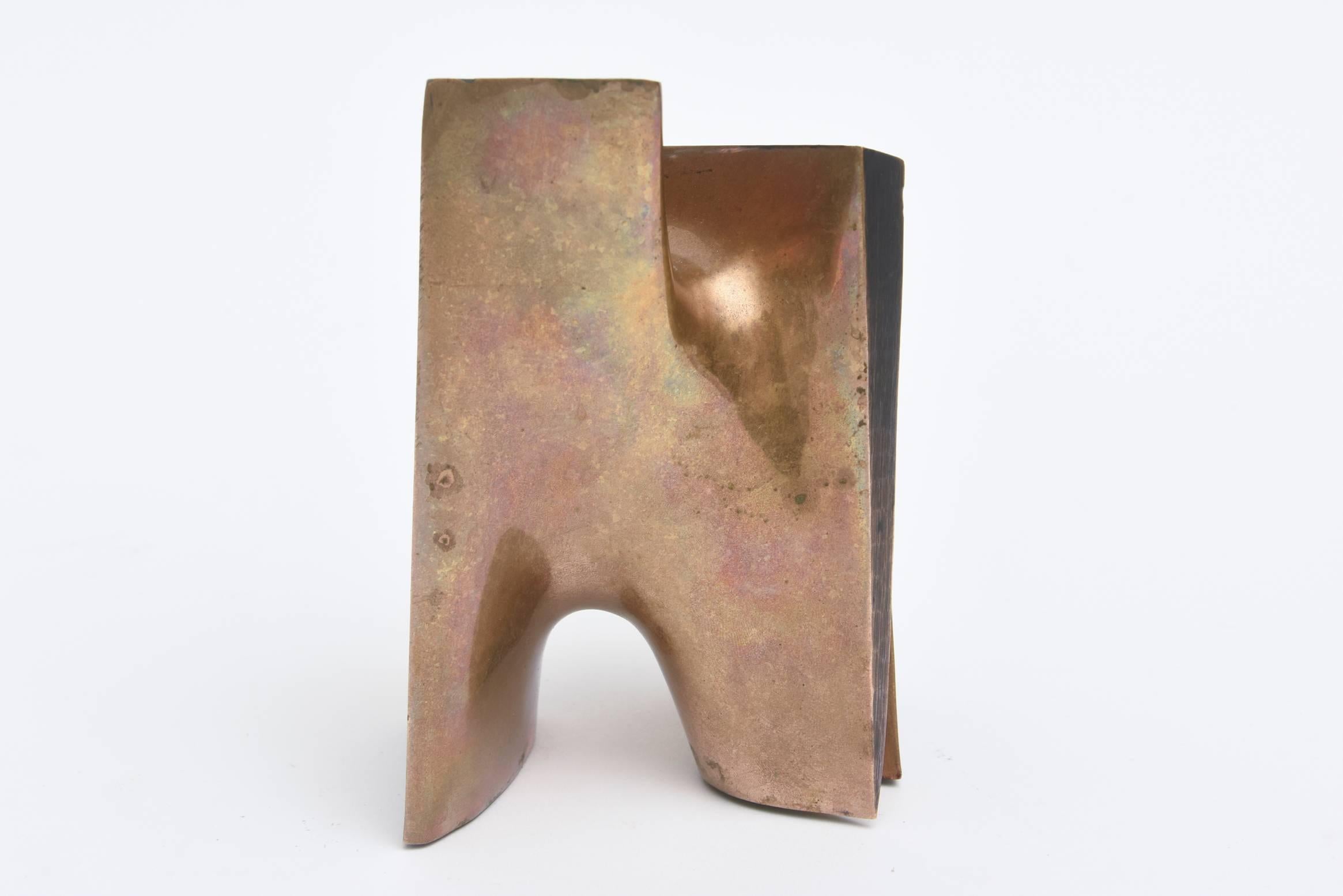 Lorenzo Frechila Del Rey Architectural Limited Edition Abstract Bronze Sculpture 2