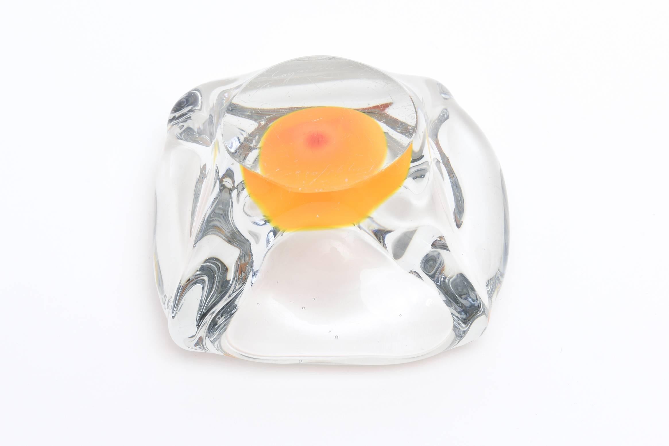 Swedish Midcentury Glass Bowl 1