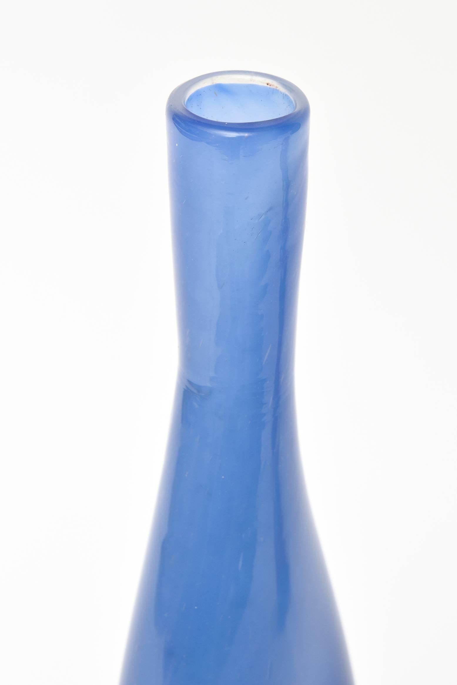 Italian Murano Midcentury Seguso Decanter Bottle with Original Stopper 2