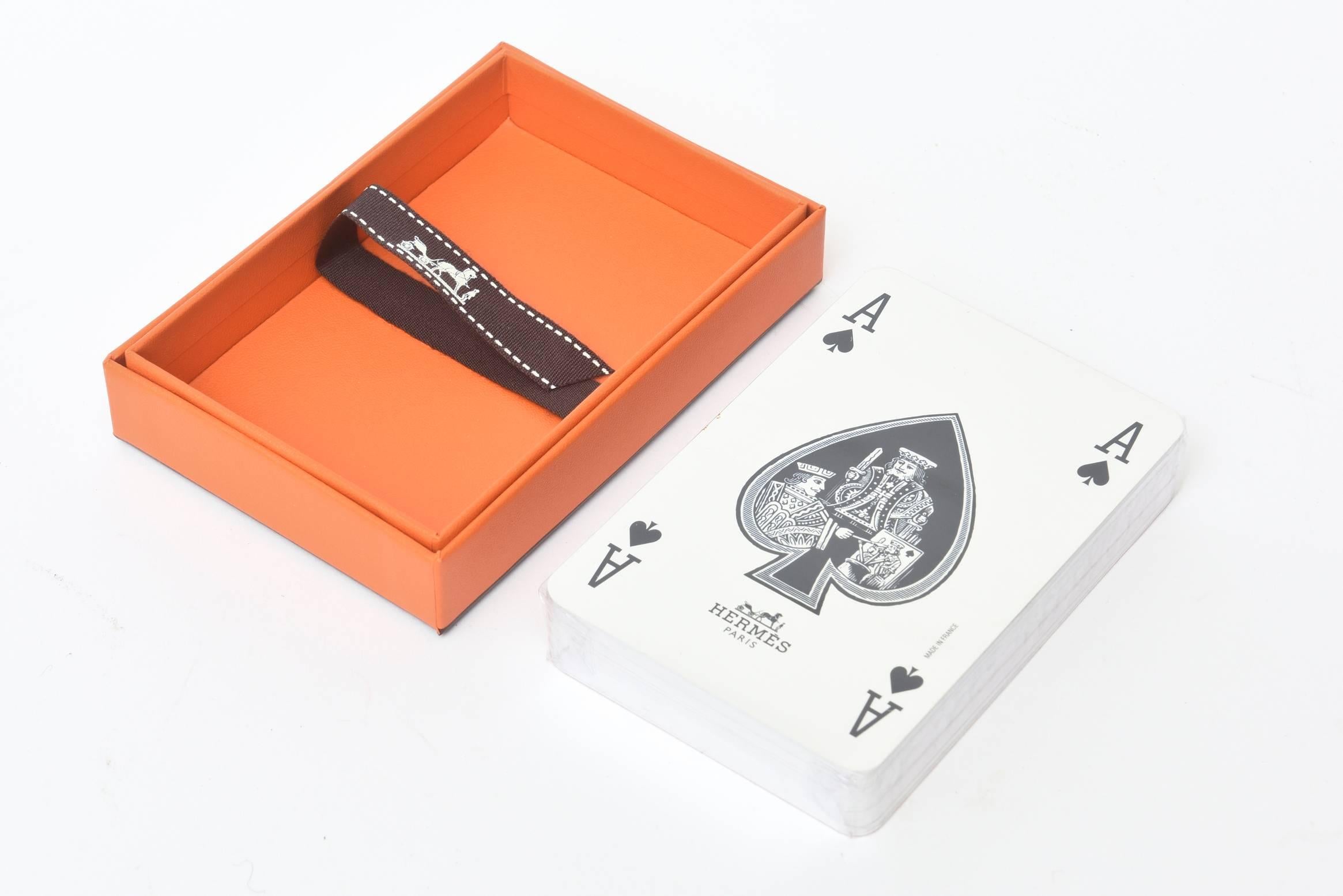 Paper Hermes Geometric Playing Cards