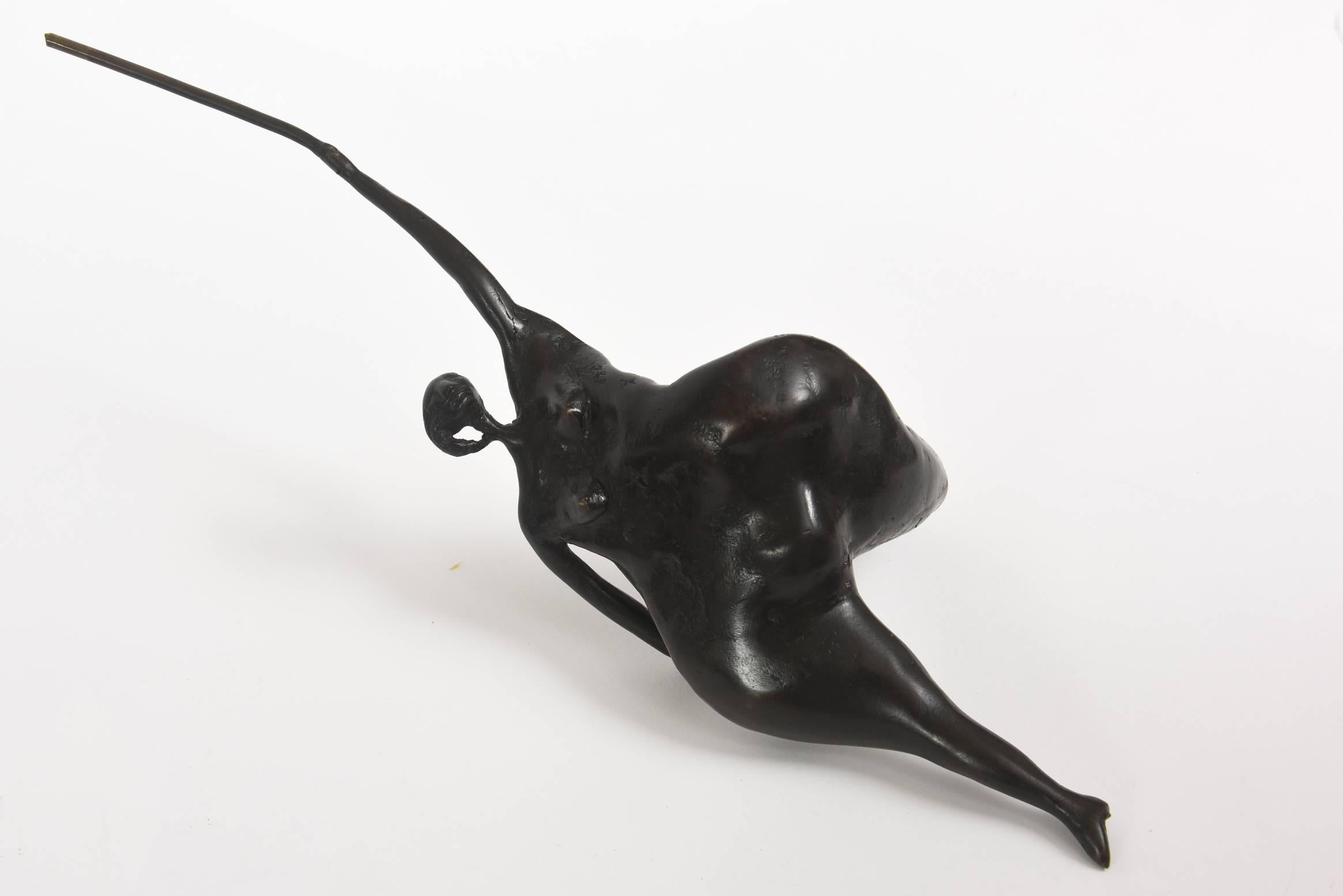 Sculpture originale en bronze d'époque d'Abigail Varela Bon état - En vente à North Miami, FL