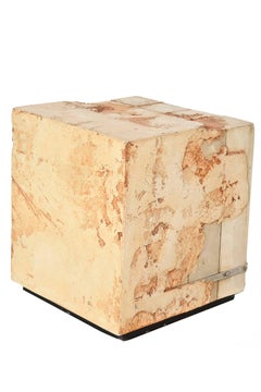 Samuel Pancer sculpture architecturale carrée en fibre de verre vintage unique en son genre