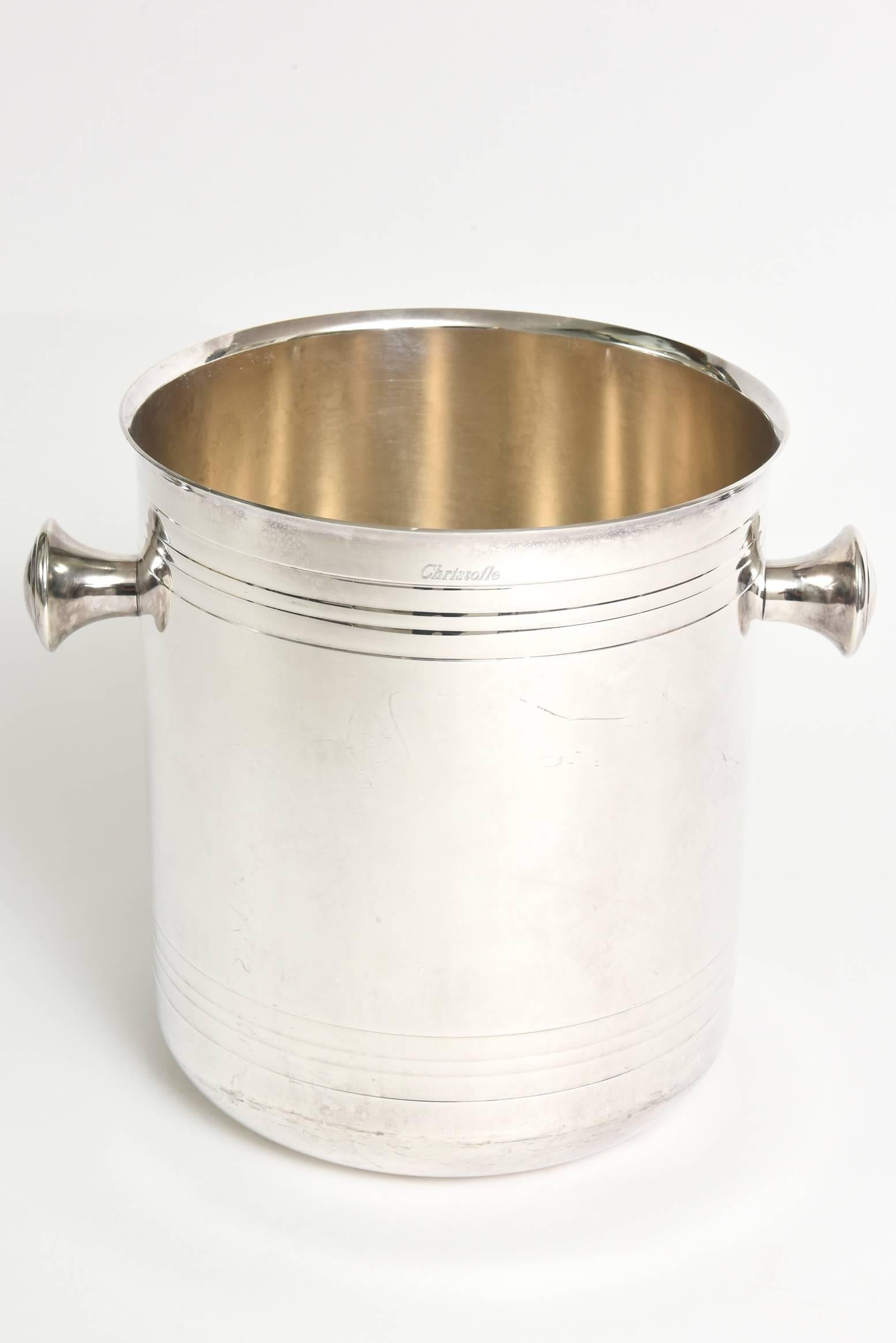 christofle champagne cooler