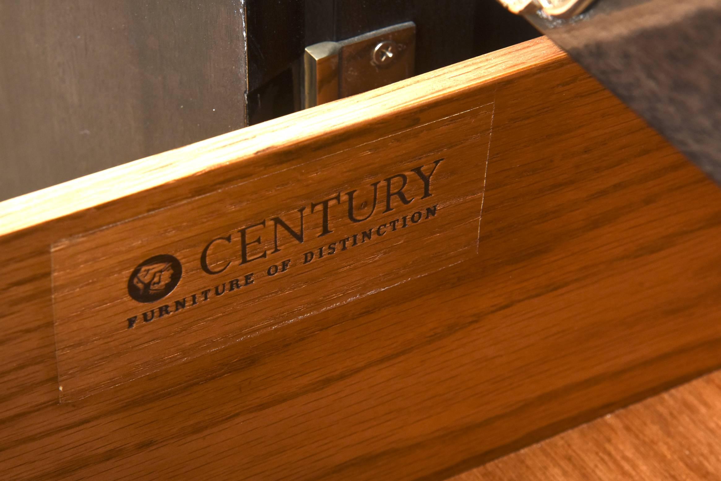 Vintage Midcentury Greek Key Cabinet/Buffet with Original Hardware  3