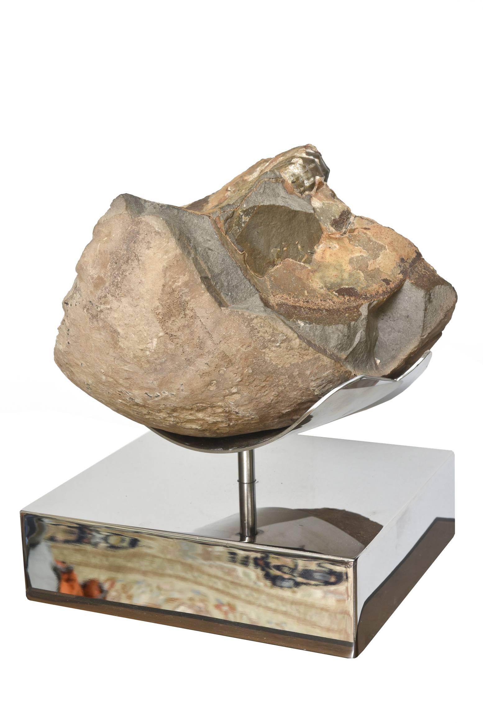 petrified wood sculpture