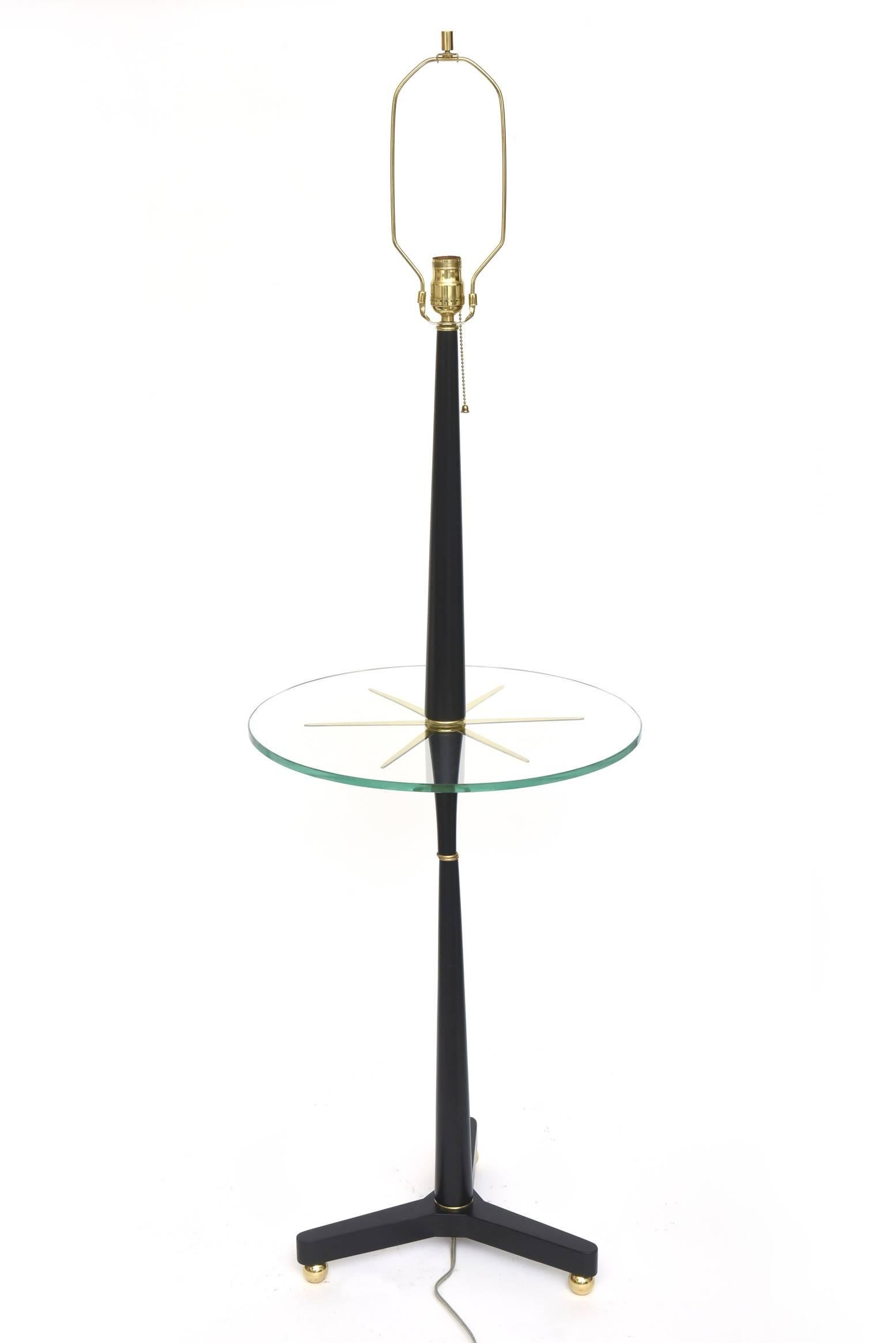 Tommi Parzinger Tripod Table Floor Lamp Mid-Century Modern 1