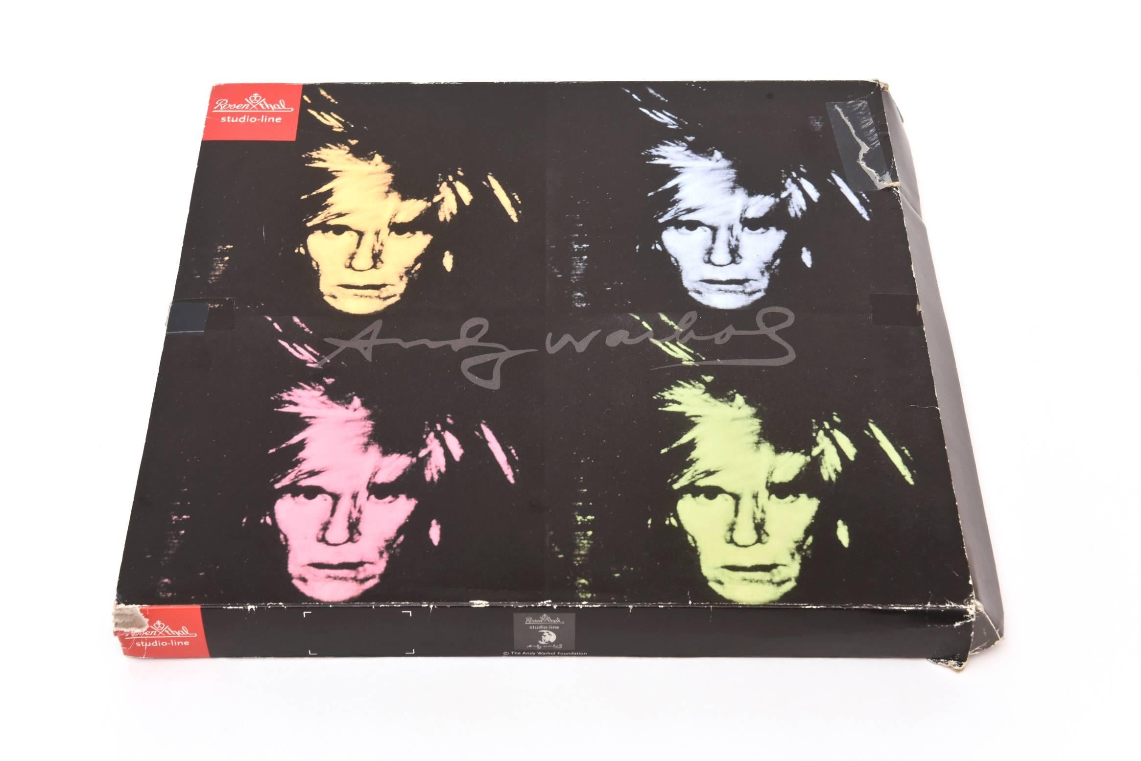 Blown Glass Andy Warhol 