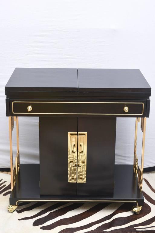 Mastercraft Greek Key Dry Bar at 1stDibs