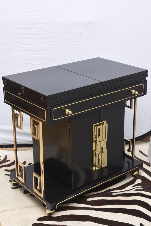 Mastercraft Greek Key Dry Bar at 1stDibs