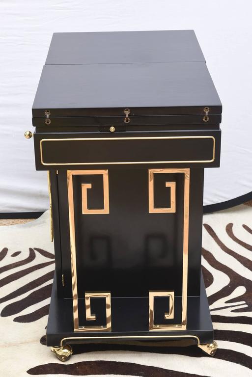 Mastercraft Greek Key Dry Bar at 1stDibs