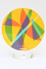 Norman Mercer Lucite Sphere Prismatic Sculpture