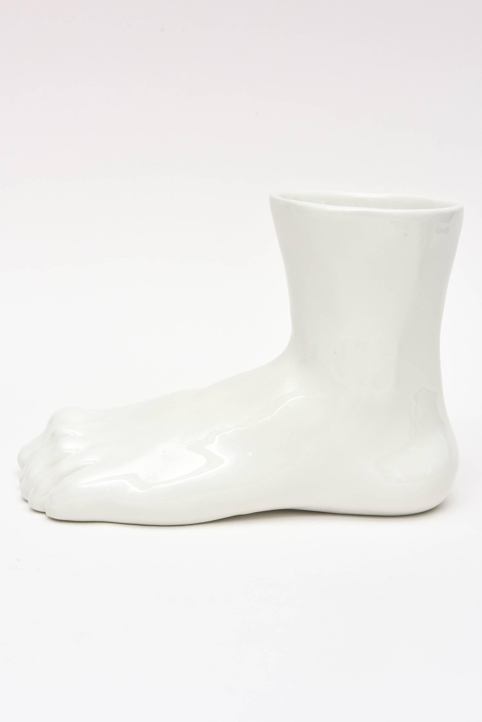 vase with a foot