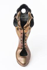 Paul Wunderlich, scultura in bronzo con teschio, firmata