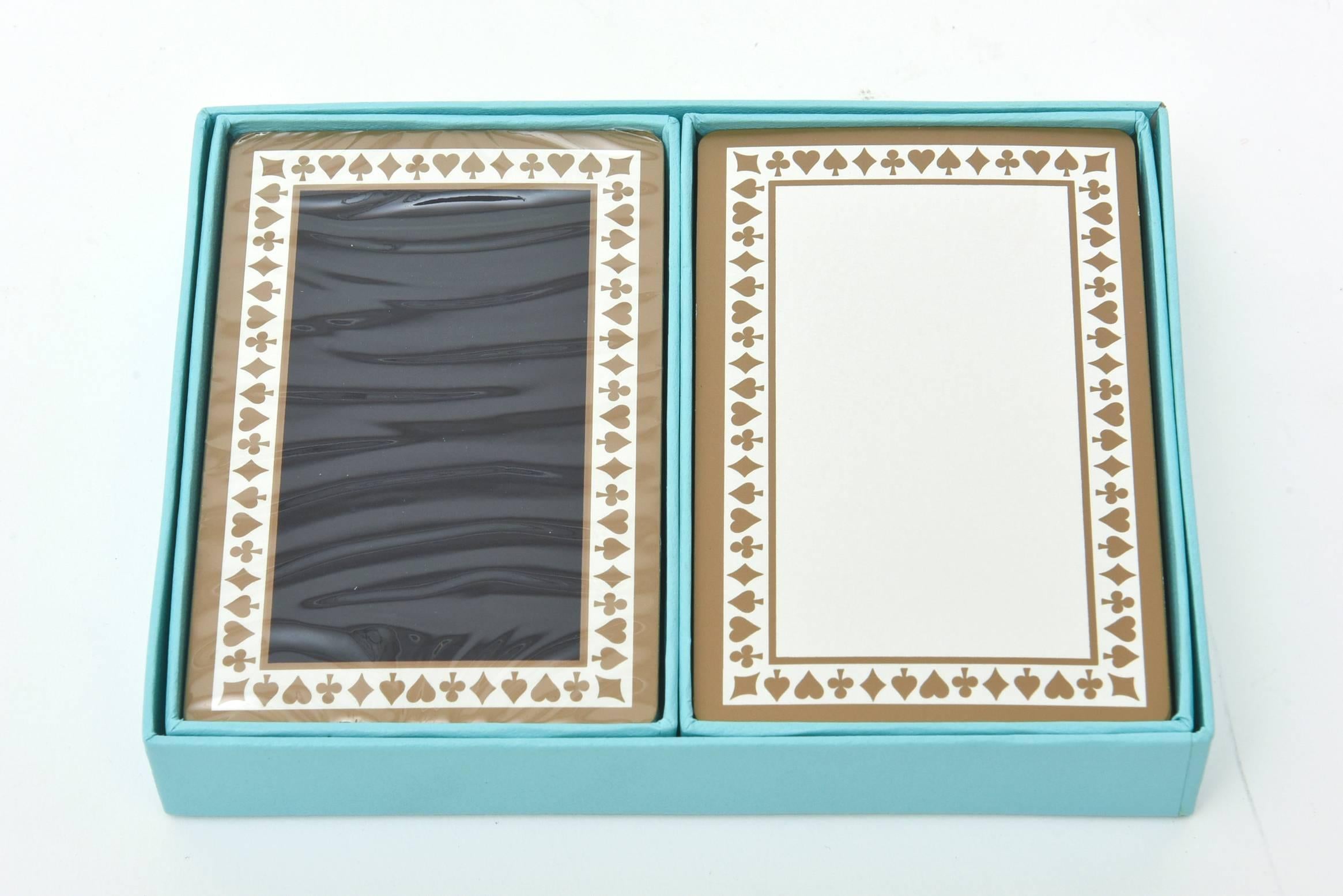 tiffany & co playing cards vintage