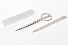 Modernist Desk Accessory Set of Scissors and Letter Opener / SATURDAY SALE