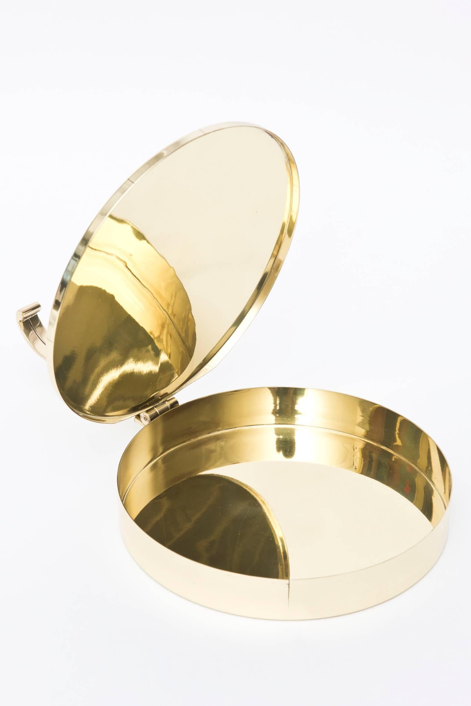 Tommi Parzinger Brass Box Mid-Century Modern en vente 2
