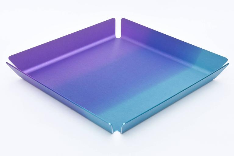 limited edition anodized aluminum serving bar tray for sale at 1stdibs limited edition anodized aluminum serving bar tray for sale at 1stdibs