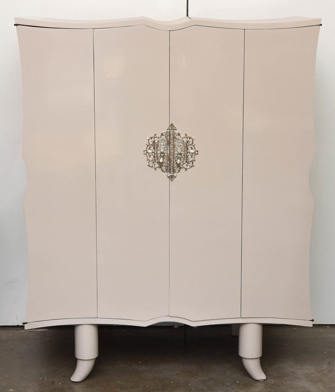 Art Deco Lacquered Cabinet