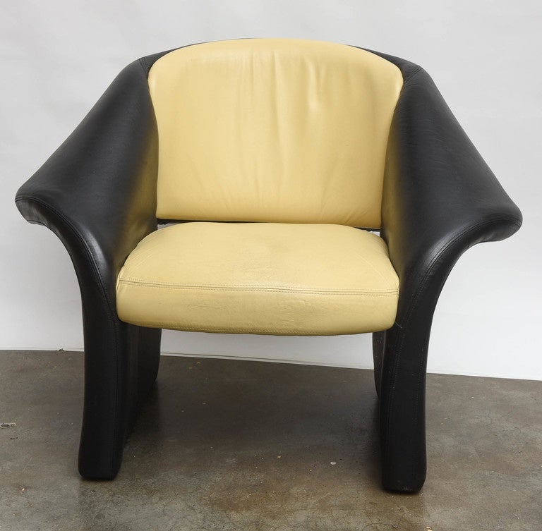 Italian Leather Chair