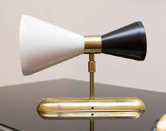 Stilnovo Style Double Cone Sconces