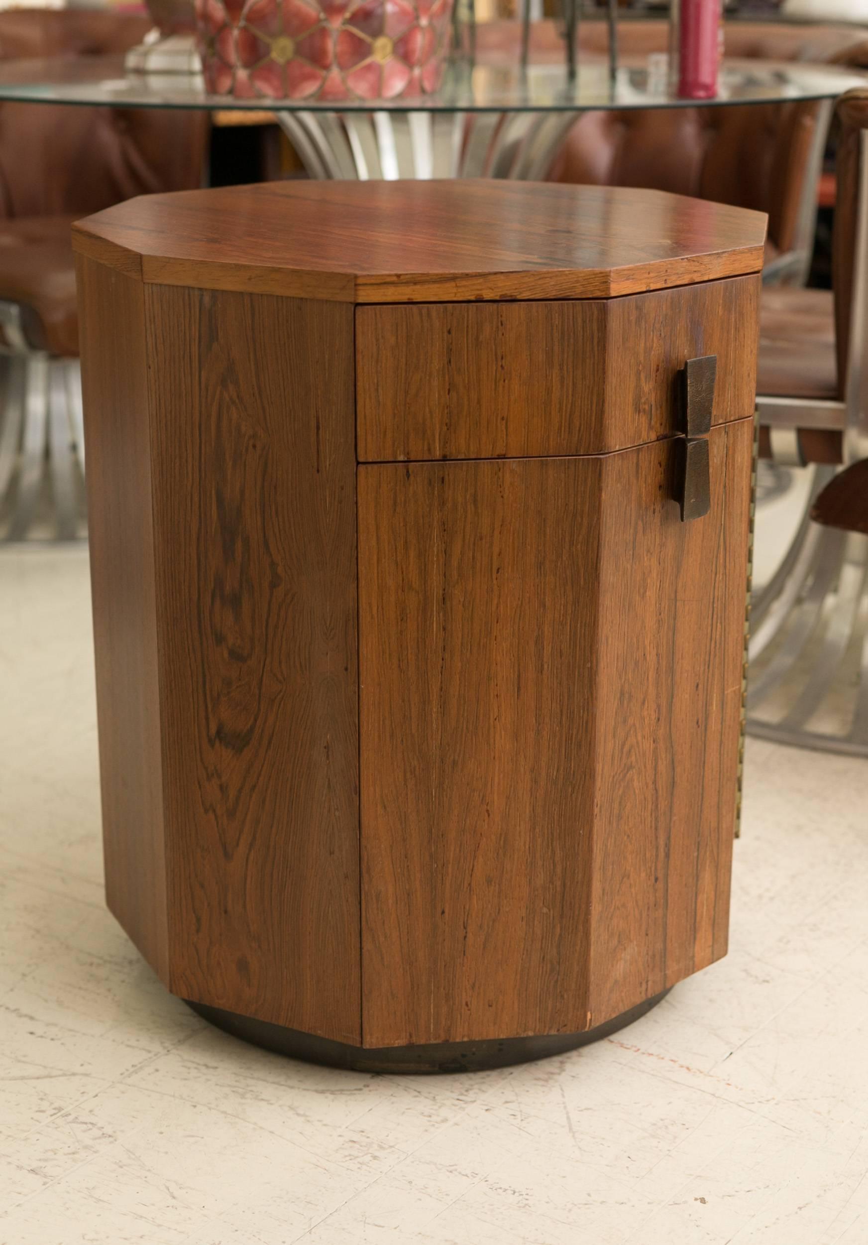 Mid-20th Century Harvey Probber Rosewood Bar Cabinet