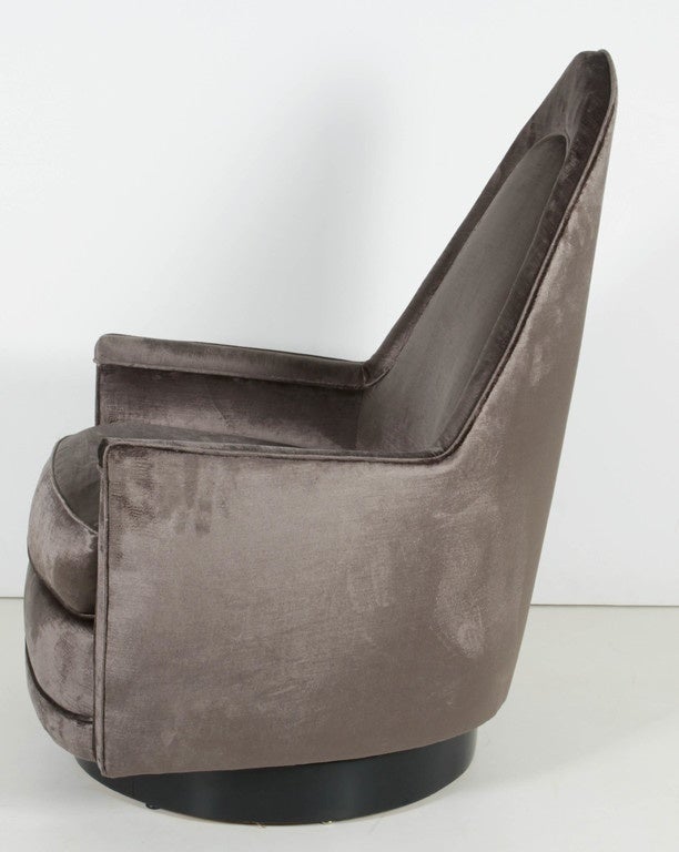 American Milo Baughman Tilt & Swivel Chairs