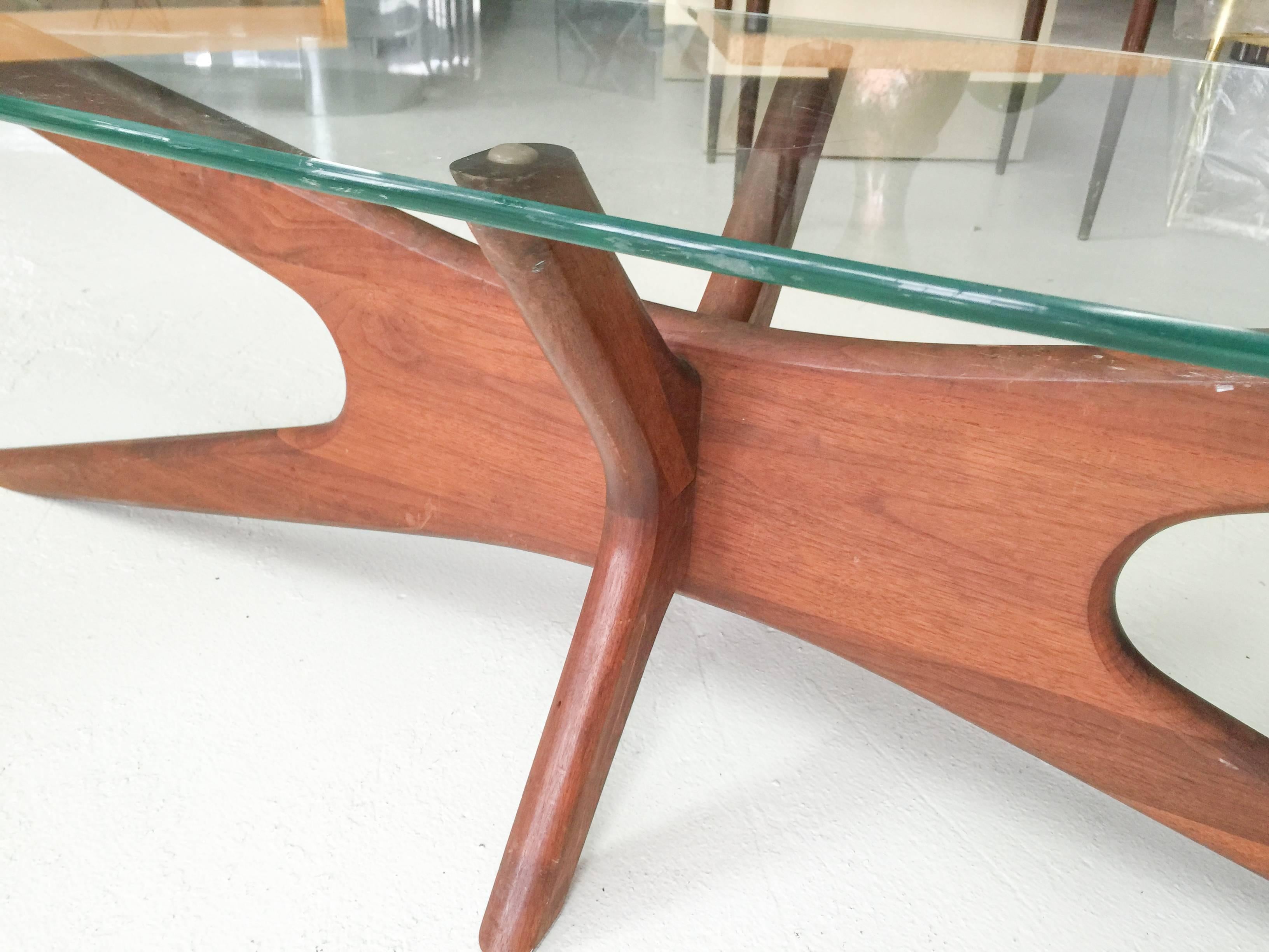 Mid-20th Century Adrian Pearsall Cocktail Table For Sale