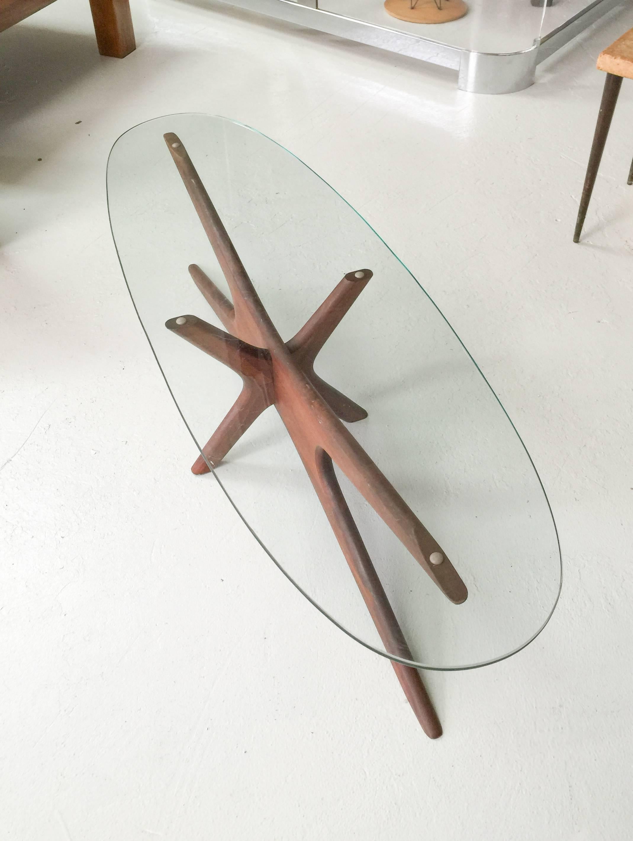 Mid-Century Modern Adrian Pearsall Cocktail Table For Sale