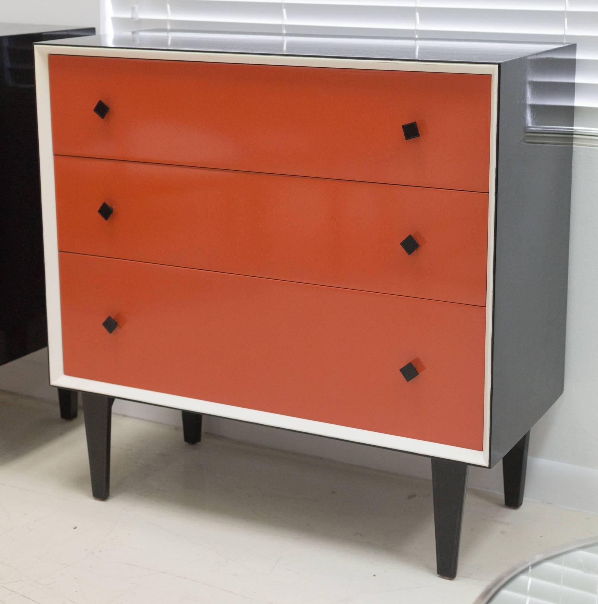 American Three-Drawer Dressers