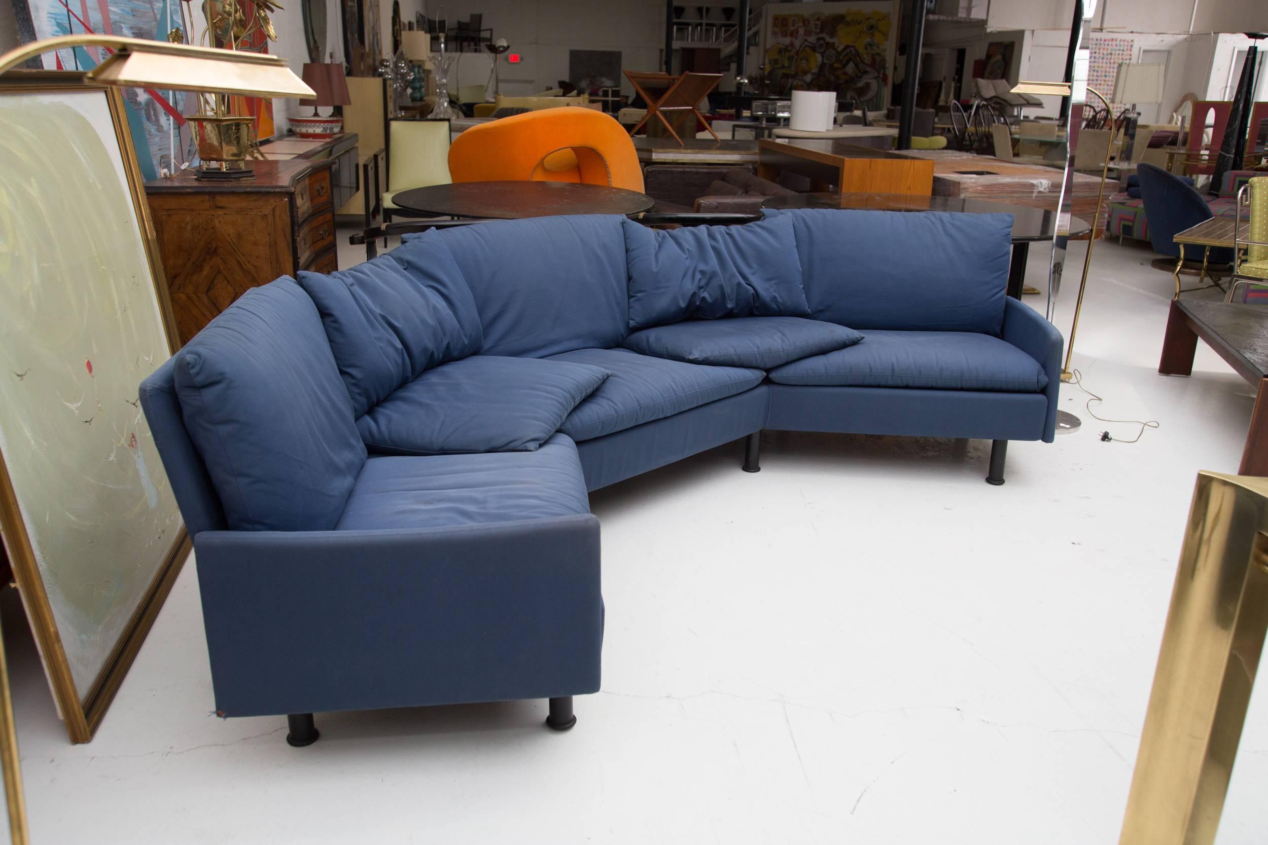 Modern Modular Sofa by Vico Magistretti for Cassina For Sale