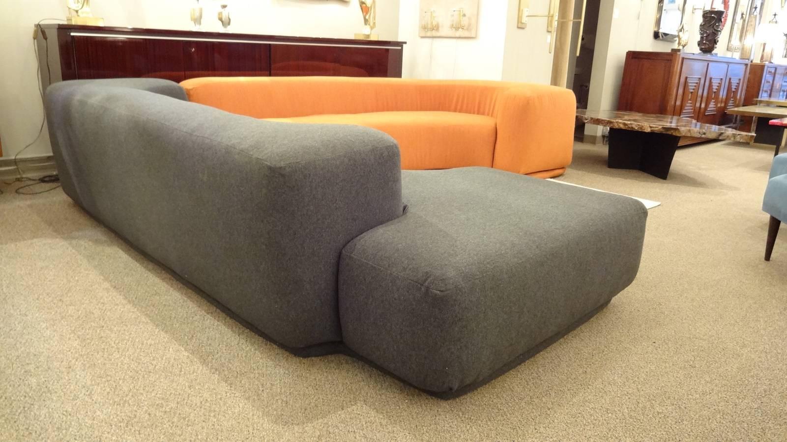 Italian Sectional Sofa, Two-Piece 